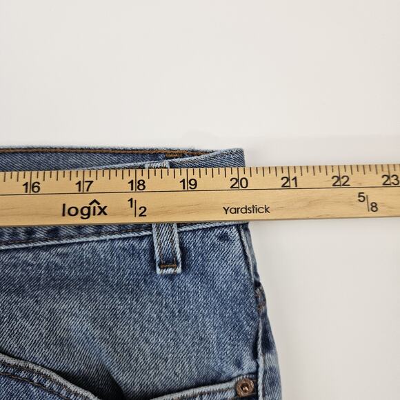 Vintage Levi's 505 Jeans Men 42(40)x32 Light Wash Regular Fit Straight Y2K Denim - Picture 12 of 15